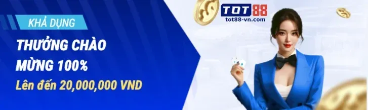 Thưởng chào mừng thể thao 88vip nhà cái